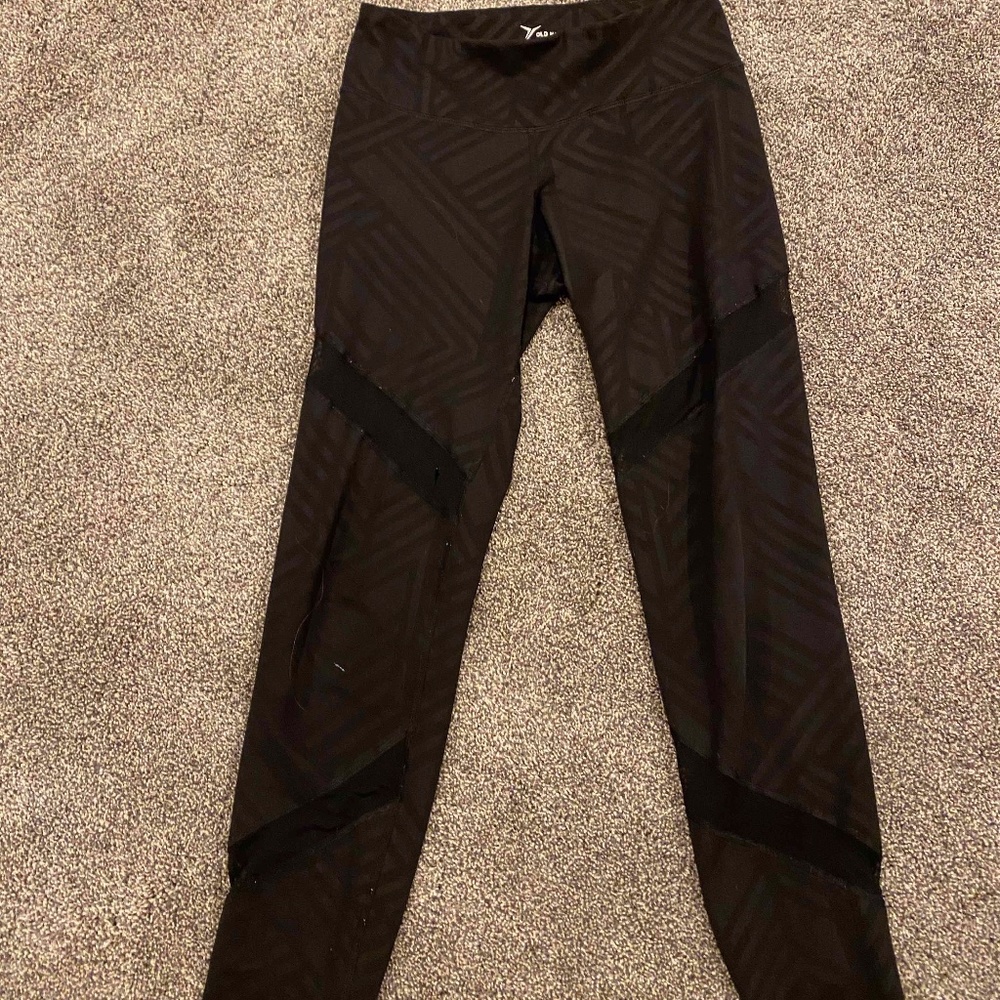 Old Navy Leggings with Mesh